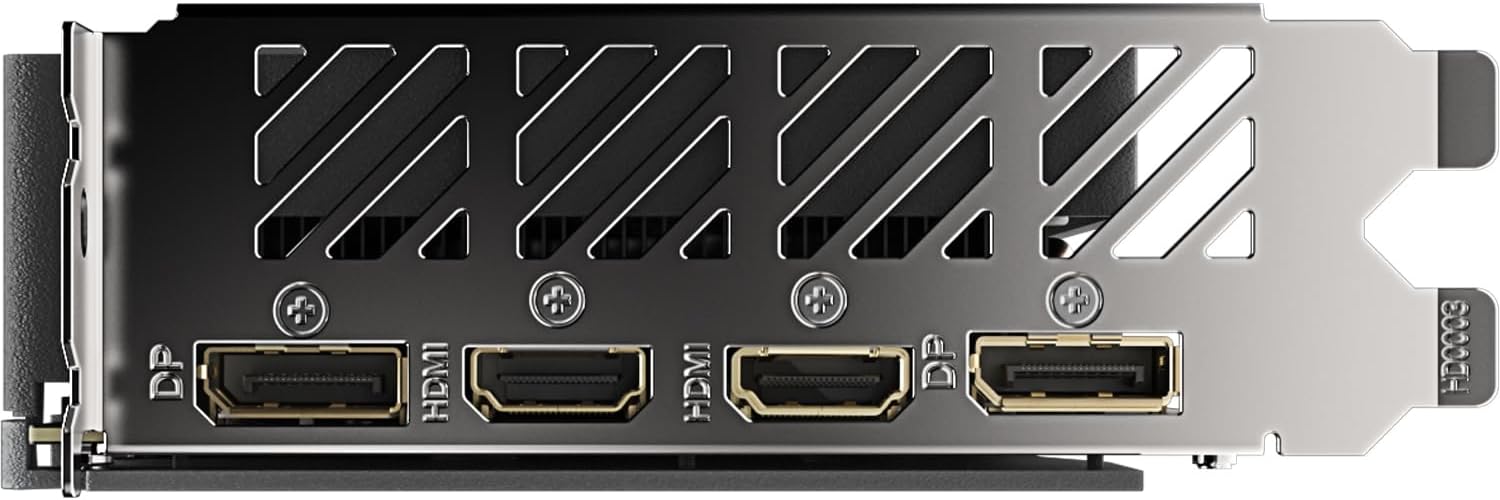 GIGABYTE NVIDIA GeForce RTX 4060 Eagle OC Graphics Card - 8GB GDDR6, 128-bit, PCI-E 4.0, 2505MHz Core Clock, 2X DP 1.4, 2X HDMI 2.1a, NVIDIA DLSS 3 - GV-N4060EAGLE OC-8GD