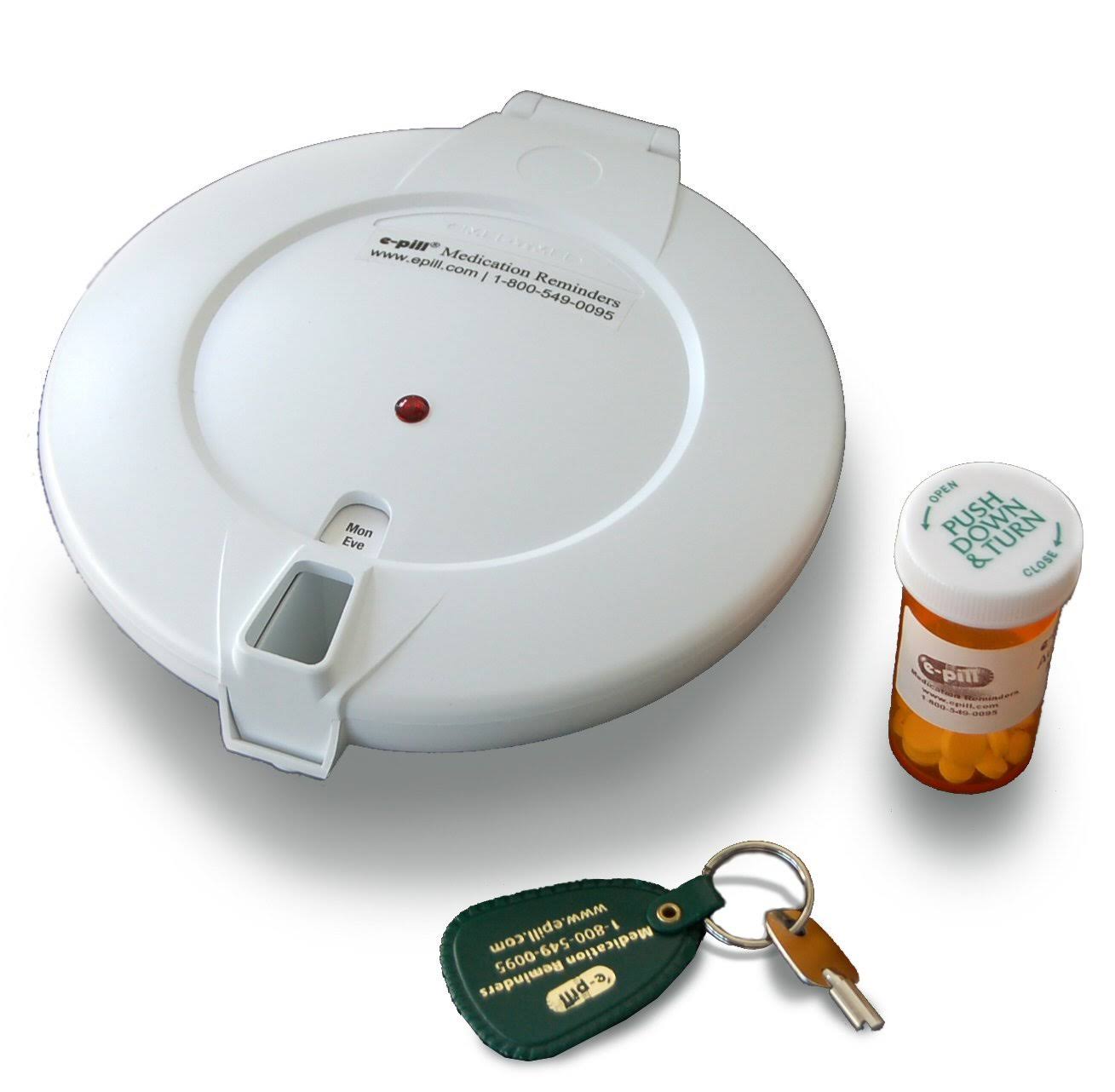 E-pill Automatic Pill Dispenser for Home or Institutional use. MD1 Medtime Xl. Original Swedish Design. Complete with Two Medica