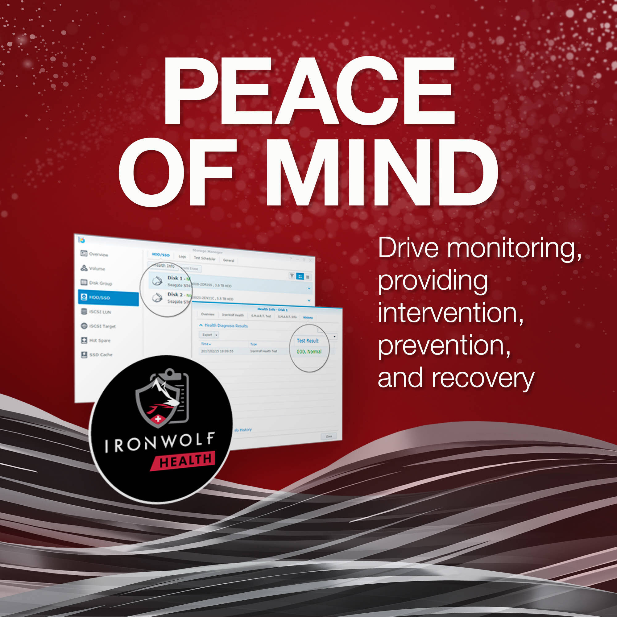 Seagate - IronWolf 4TB Internal SATA Hard Drive for Desktops