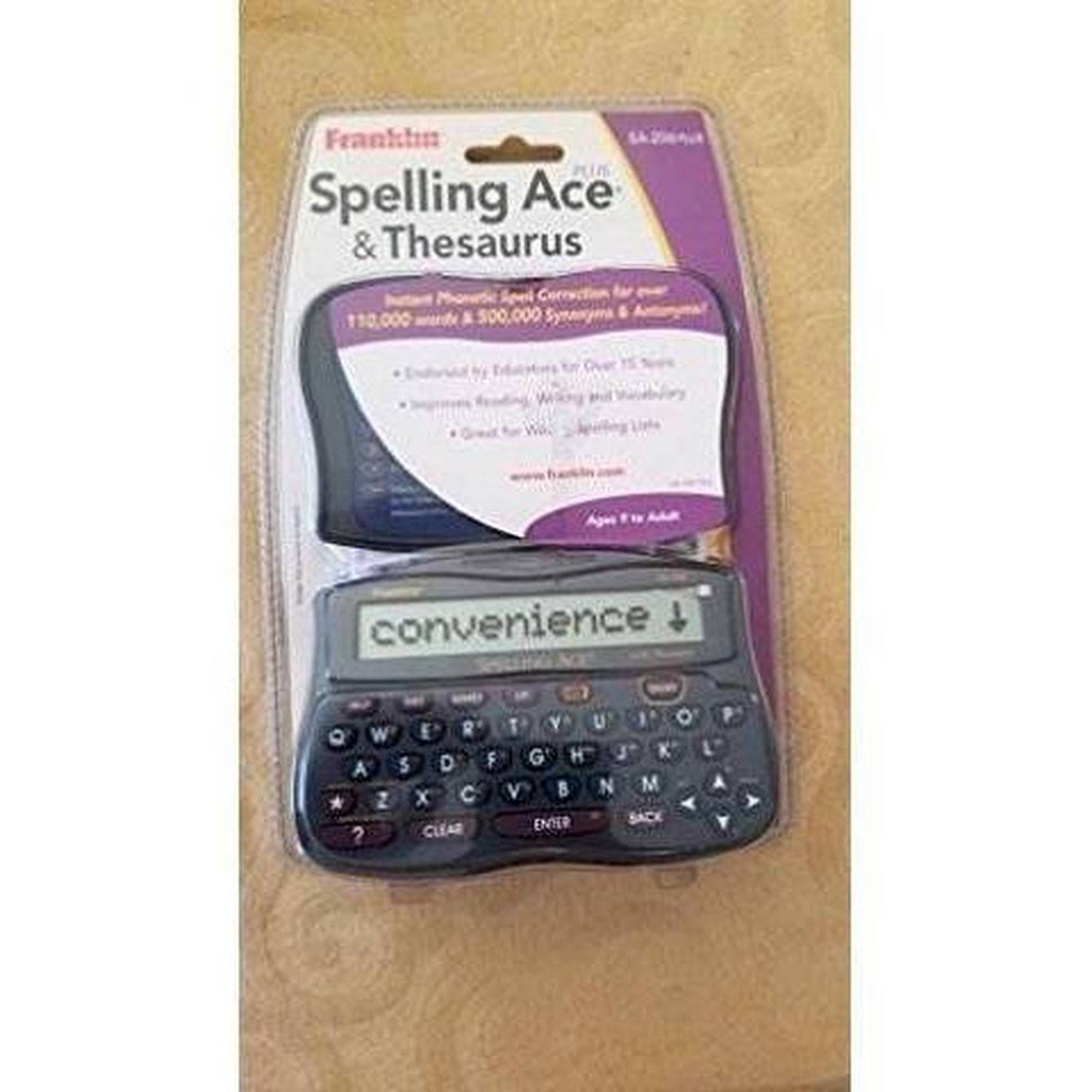 Franklin Spelling Ace u0026 Thesaurus sa-206
