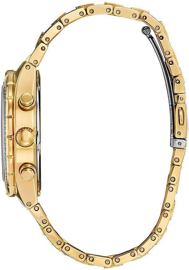 Citizen Men's Eco-Drive Crystal Gold-Tone Watch | 42mm | CA0750-53E