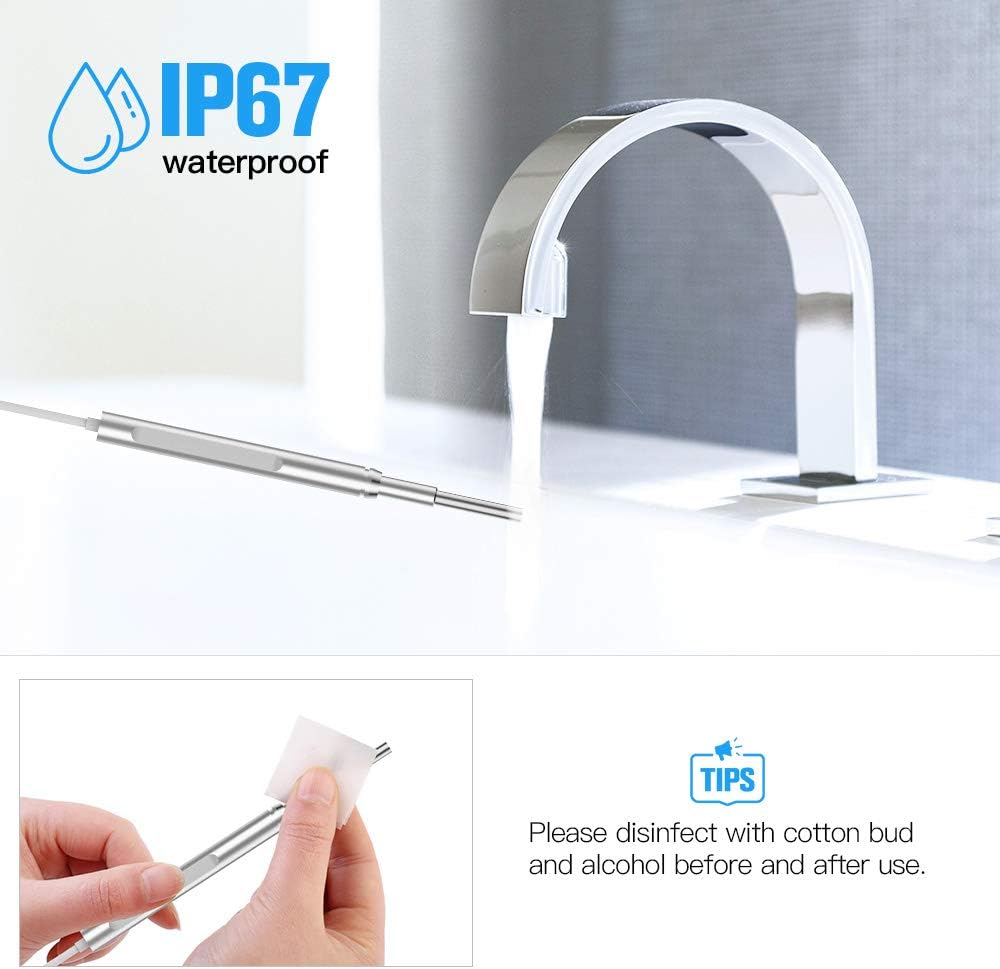 Otoscope Ear Cleaning Camera, 1080P HD Pro Ear Camera and Wax Remover, Ultra Thin Ear Cleaner with IPS Screen, Adjustable Ear Light Otoscope, Include 32G FT Card, No Phone Needed