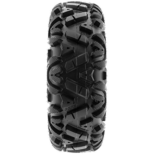 Set of 2 SunF A033 Power.I AT 25x8-12 ATV UTV Off-Road Tires All-Terrain, 6 Ply Tubeless