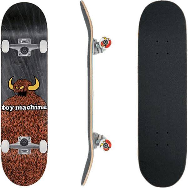 Toy Machine Skateboard Complete Furry Monster 8.25