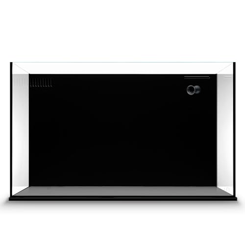 Ultum Nature Systems Dual All in One Complete Rimless Aquarium for Freshwater & Saltwater Tanks, Triple-Chamber Filter System Included, Integrated Fish Tank Kit w/Sleek Design