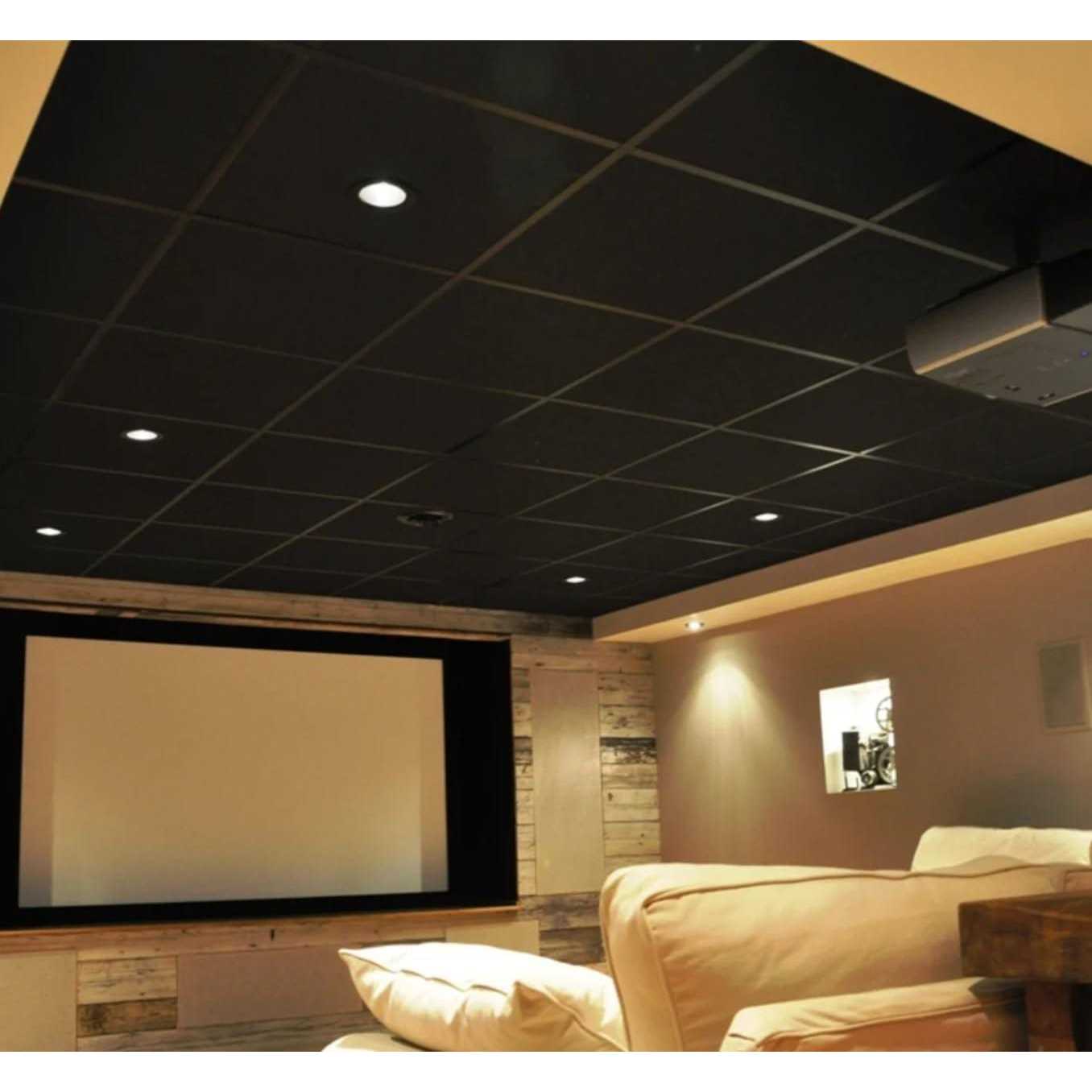 Soundsulate Sound Absorbing Acoustical Drop Ceiling Tiles
