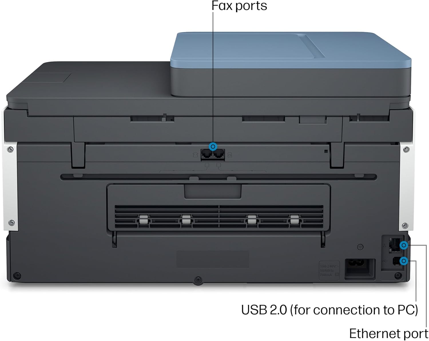 HP Smart Tank 7602 Wireless All-in-One Ink Tank Printer with 2 years of ink included,Print, scan, copy, fax, Best-for-home, Refillable ink tank (28B98A)