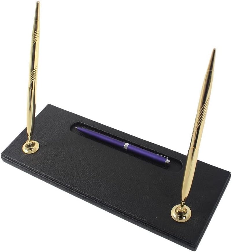 Leather 7 Pieces Desk Set Desk Organizer Office Accessories Desk Accessories Office Supplies Office