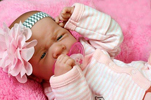 My Baby Realistic Berenguer 15 Inches Anatomically Correct Real Girl Baby Washable Doll Soft Vinyl Accessories