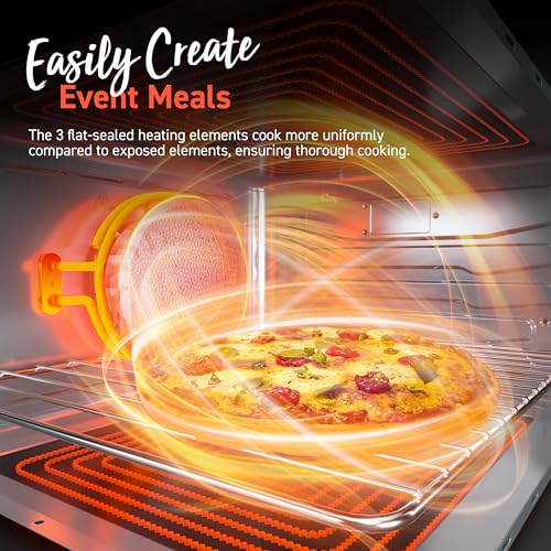COSORI 13-In-1 26-Quart Ceramic Toaster Oven Air Fryer Ceramic Dropdown Door countertop oven