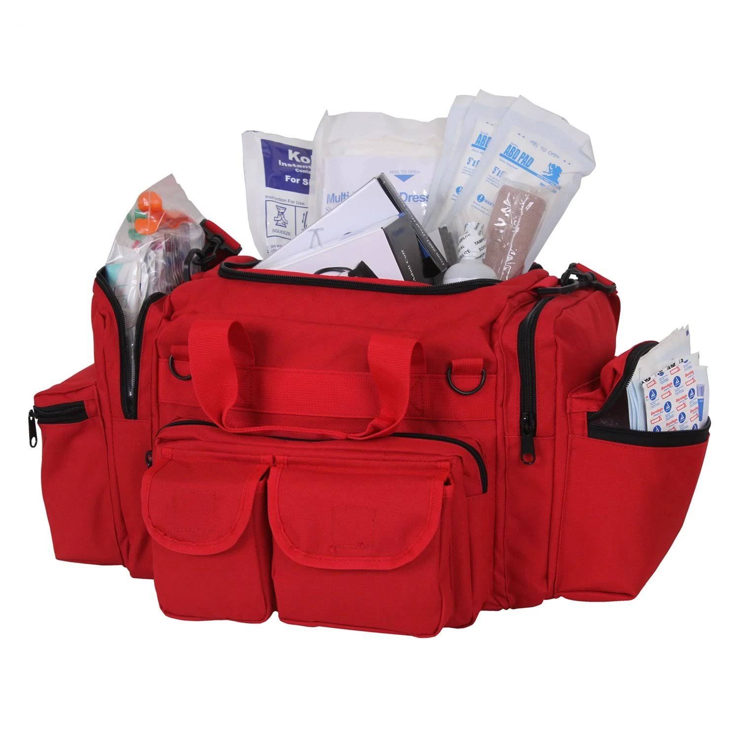 Rothco EMT Medical Trauma Kit Red