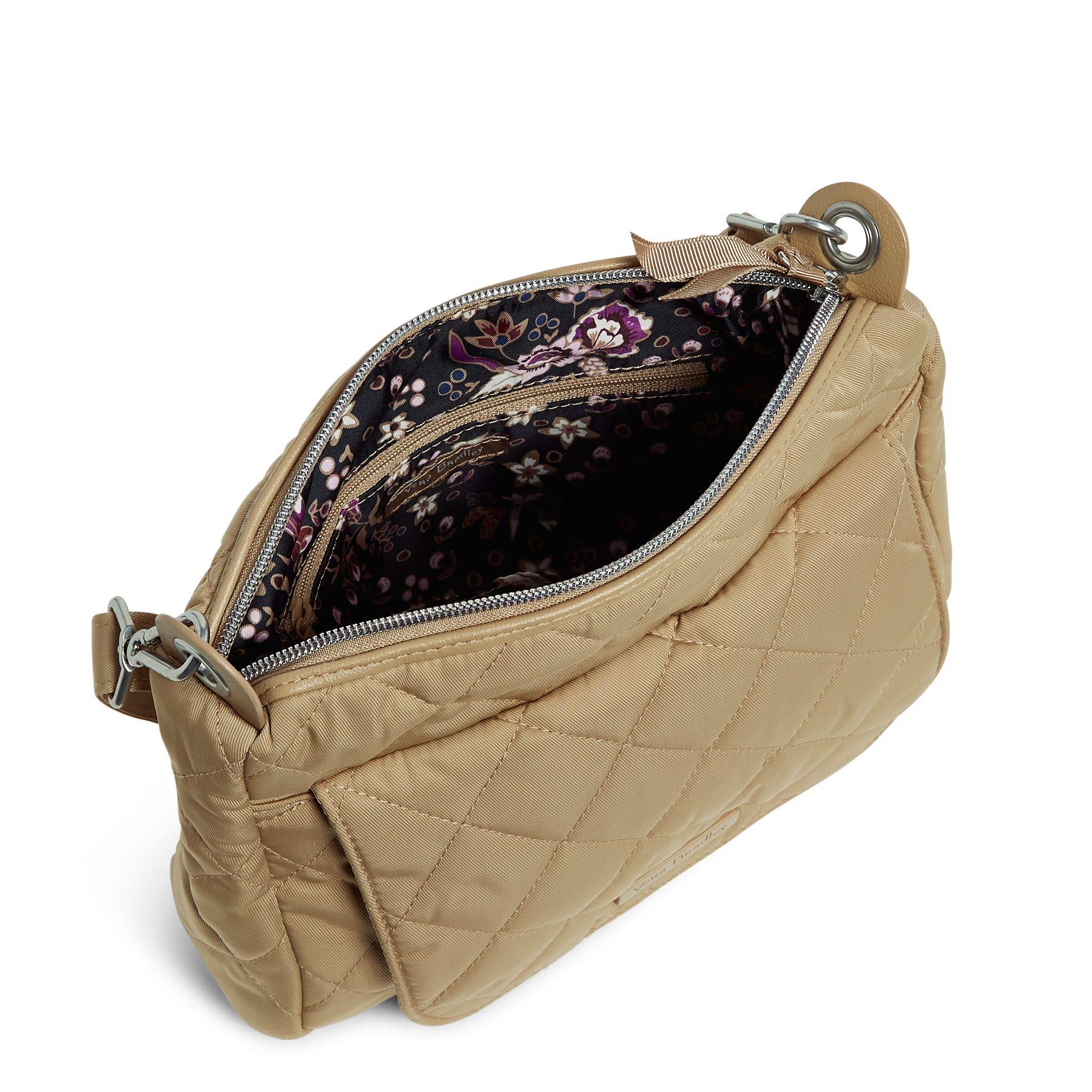 Vera Bradley Carson Mini Shoulder Bag in Khaki