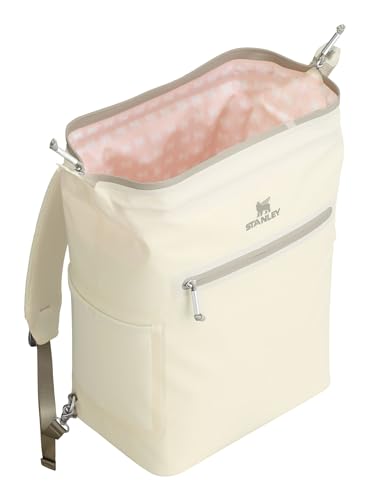 Stanley All Day Madeleine Midi Backpack Soft Cooler | 20-Can Insulated Cooler Bag | 24-Hour Chill | Travel Cooler | Lightweight