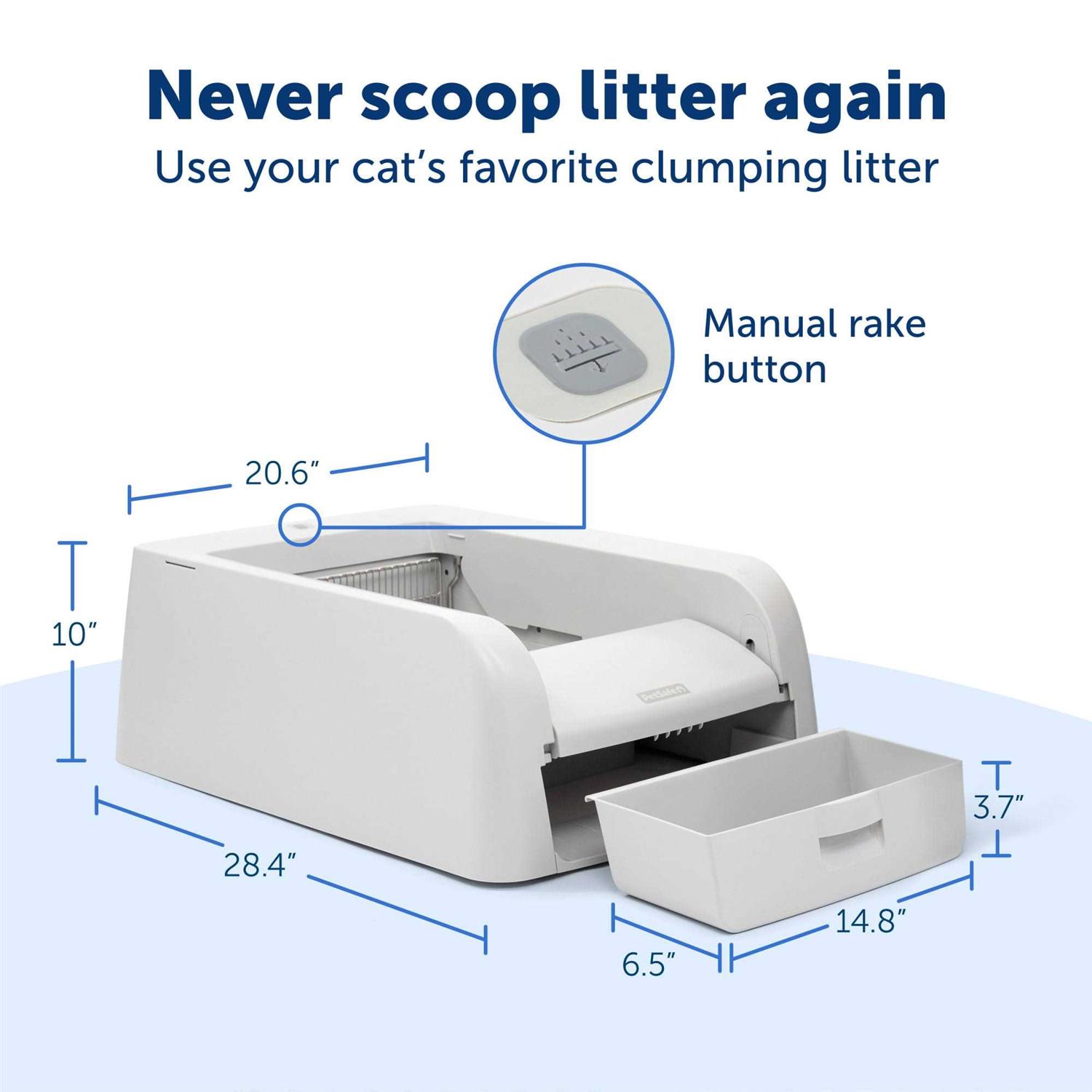 PetSafe ScoopFree Clumping Self-Cleaning Litter Box - Pet Supplies online store