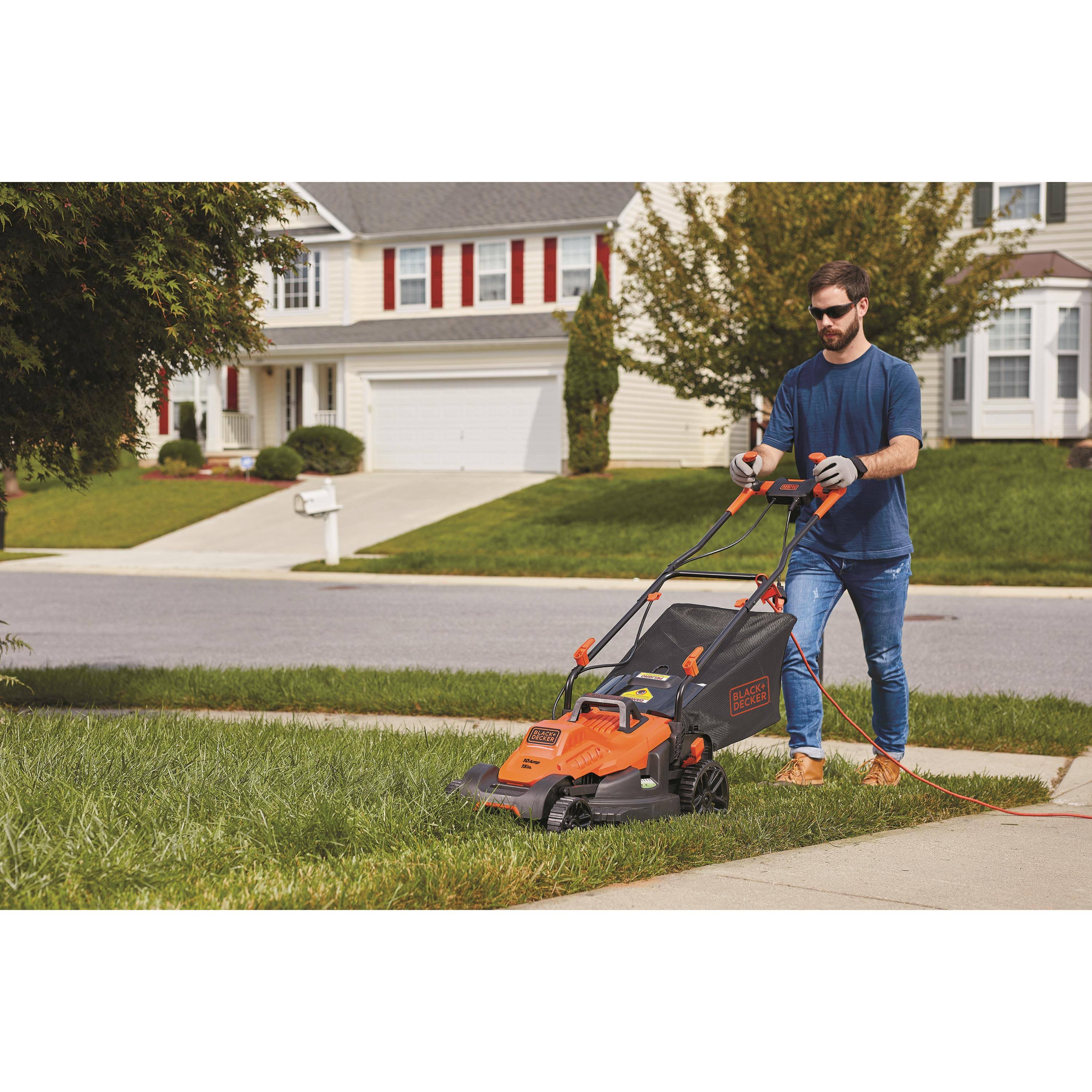 Black+decker Bemw472bh 10 Amp 15x22 Electric Lawn Mower