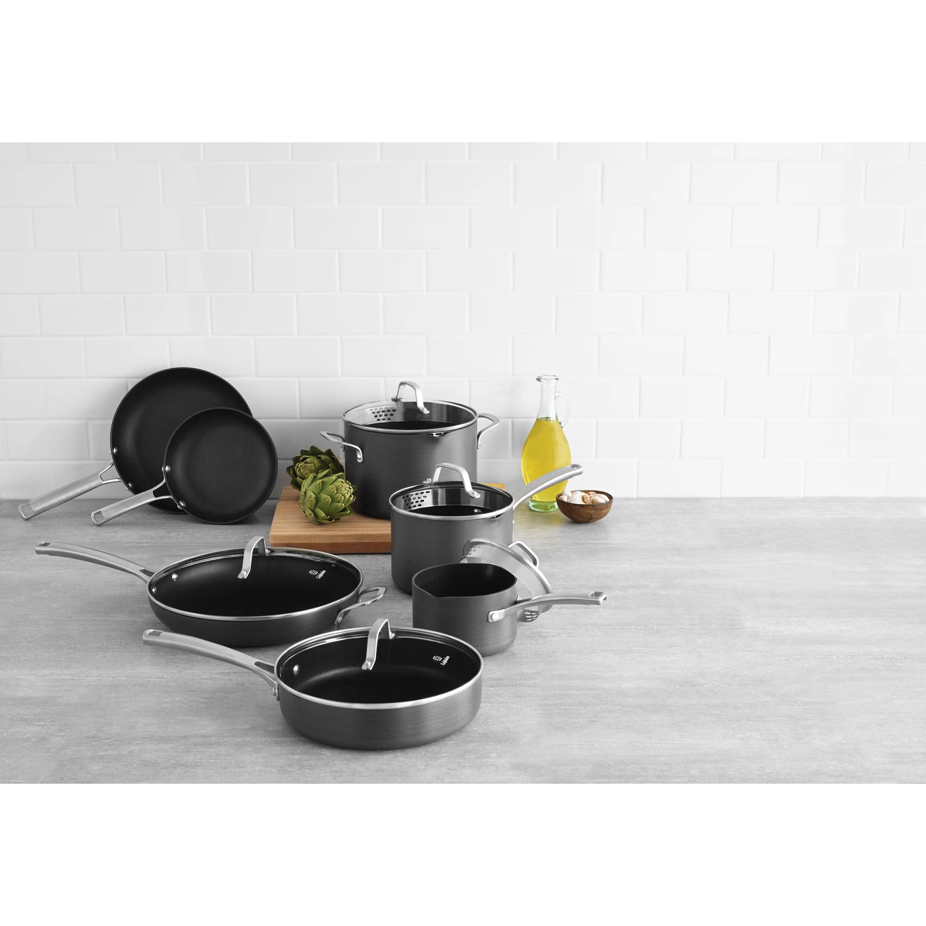 Calphalon Classic Nonstick 12-Piece Cookware Set