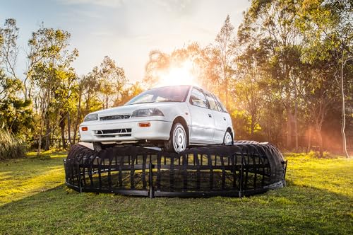 Thunder Pro Springless Trampoline 14FT 16FT Trampoline with Enclosure - Recreational Trampolines with AntiRust Coating, ASTM Approved Outdoor Trampoline