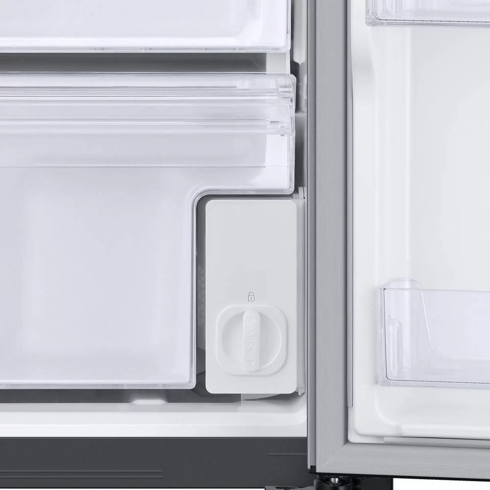 SAMSUNG RS22T5201SR 22 cu. ft. Counter Depth Side-by-Side Refrigerator in Stainless Steel