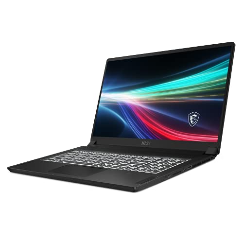 MSI Creator 17 Professional Laptop: 17.3" UHD 120Hz 100% AdobeRGB Display, Intel Core i7-11800H, NVIDIA GeForce RTX 3060, 16GB RAM, 512GB NVME SSD, Thunderbolt 4, Win10, Core Black (B11UE-471)