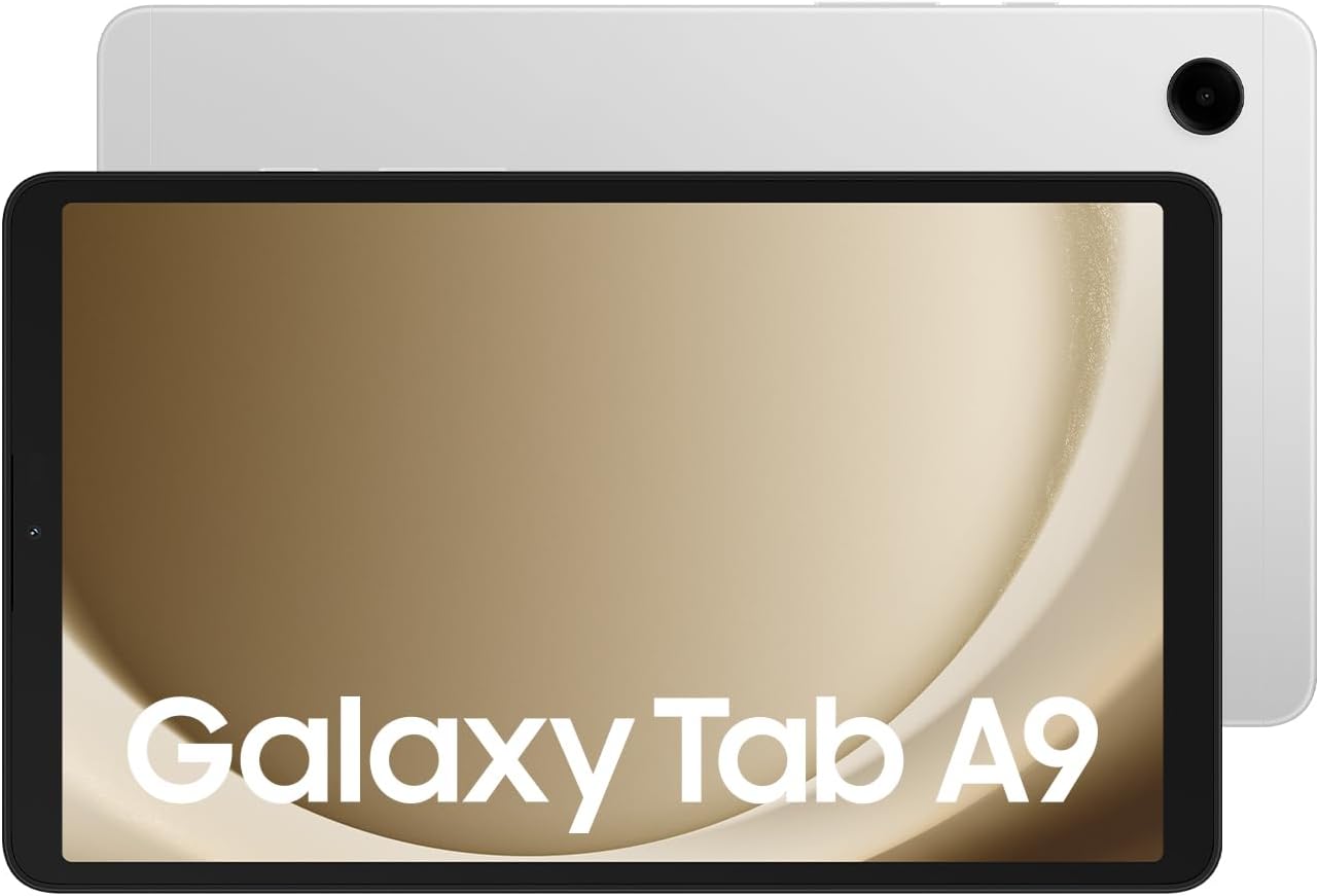 SAMSUNG Galaxy Tab A9 8.7" SM-X115 64GB 4GB Factory Unlocked WiFi + LTE Cellular Tablet - International Version (Silver)