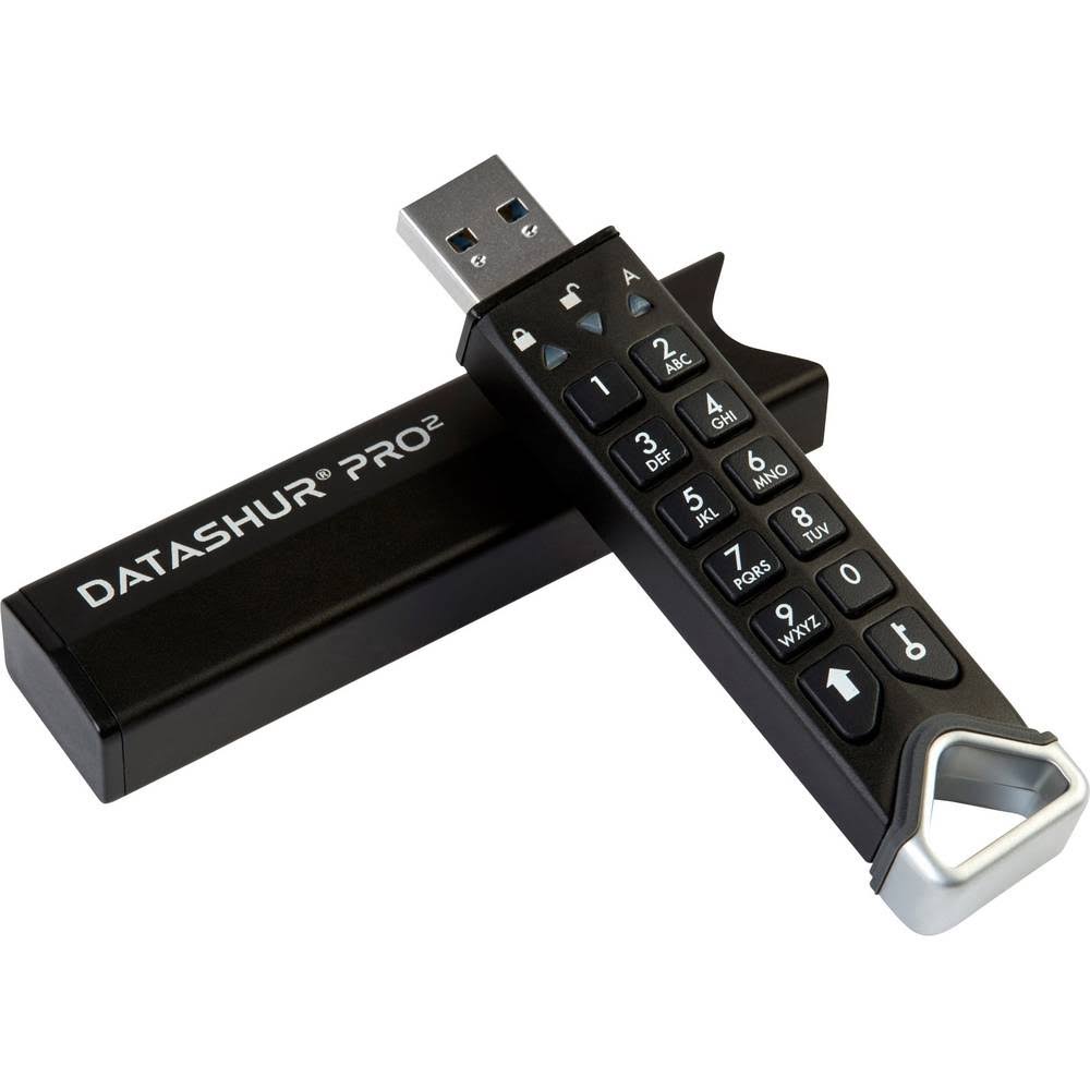 iStorage datAshur Pro2 - Secure Encrypted Flash Drive (256GB)