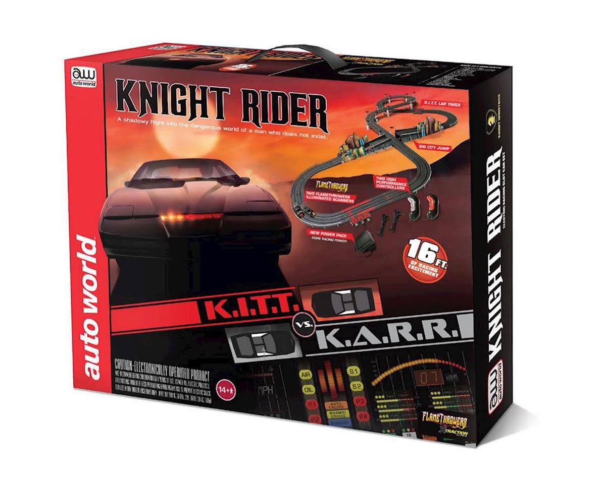 Auto World Knight Rider Slot Car Race Set 16&