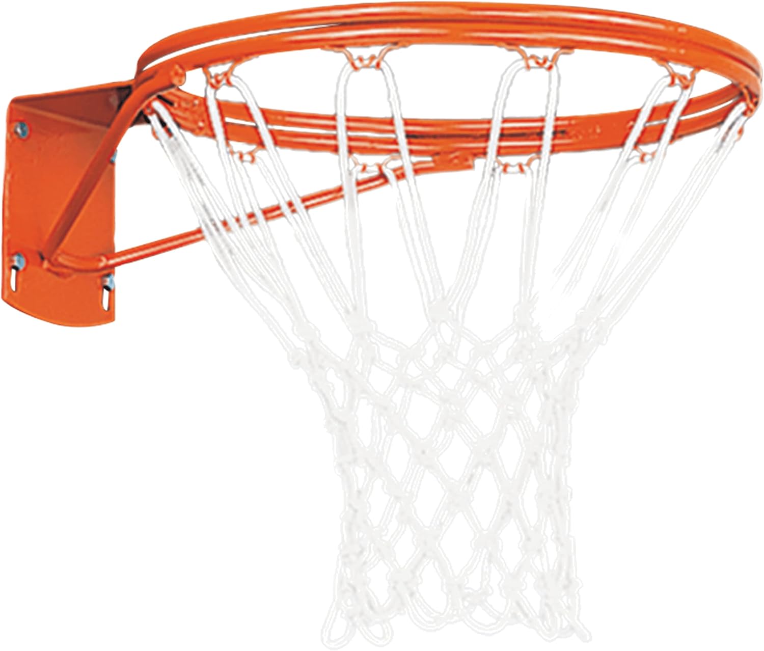 Double Rim Indoor Basketball Hoop - Basketball Portable Hoops & Goals, Front Mount for Playground, Outdoor Basketball Goal, Indoor Wall Mount Basketball Hoop with Mounting Hardware & Basketball Net