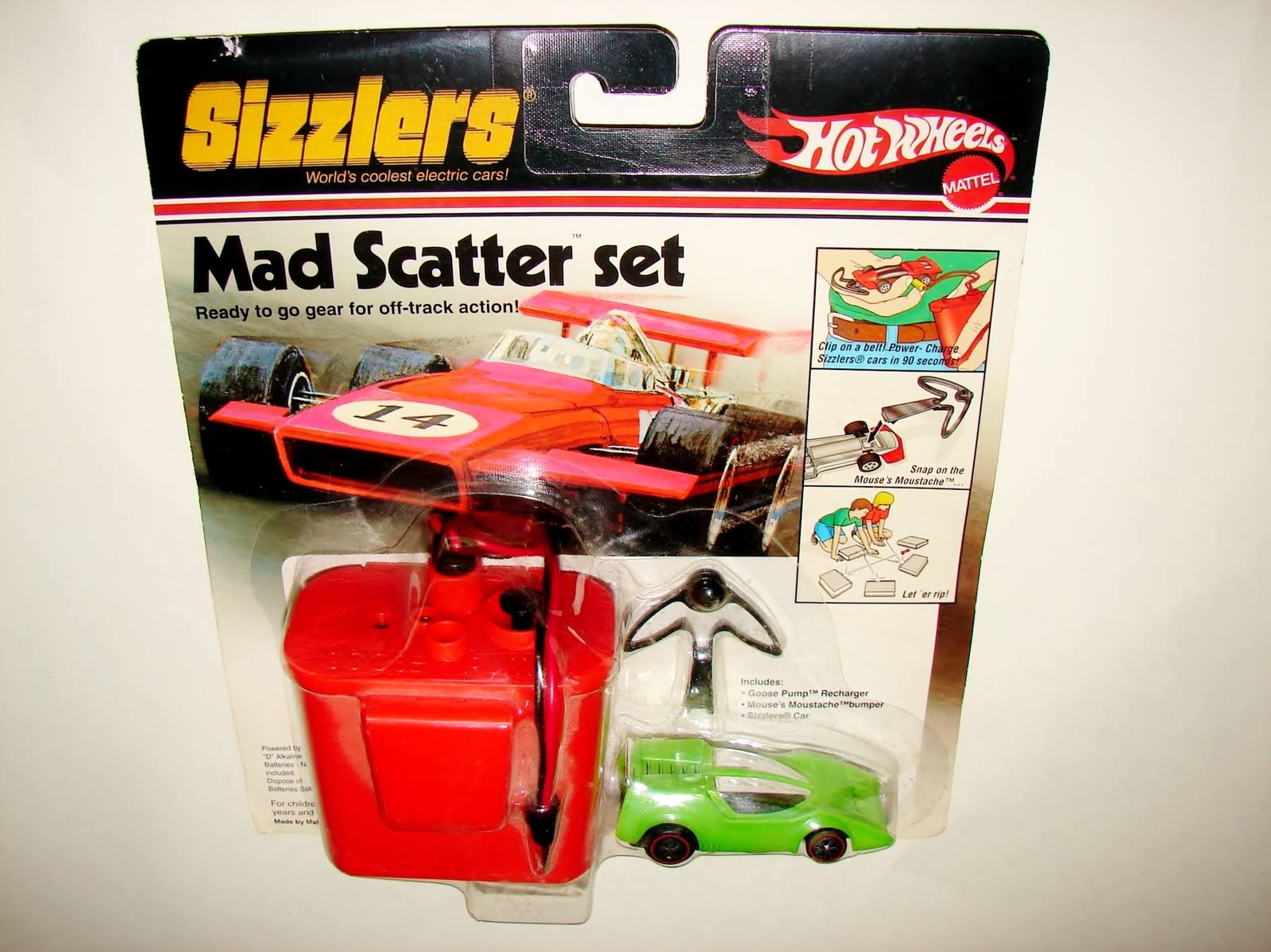 Sizzlers Hot Wheels Mad Scatter Set