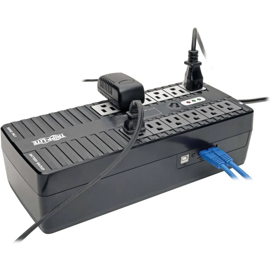Tripp Lite ECO900UPSM UPS 900VA 480W Eco Back Up 120V