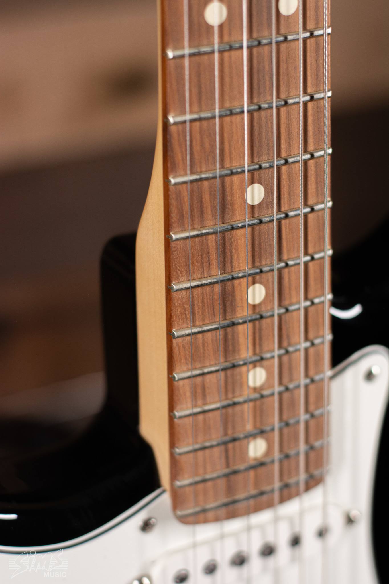 Fender Player Stratocaster Pau Ferro Electric Guitar, Left-Handed, Black