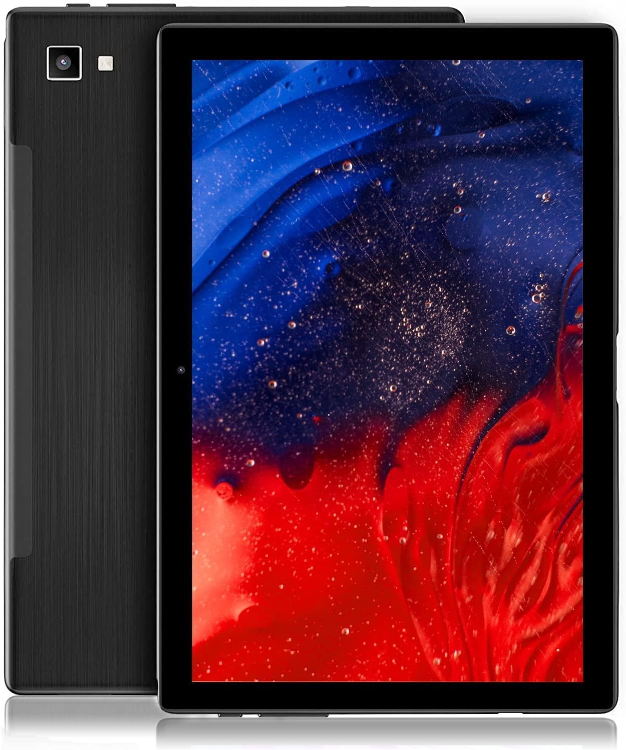 Tablet 10 inch, Android 10.0 5G WiFi Tablets, Octa-Core Processor 13MP Camera 3GB RAM, 32GB Storage, 128GB Expand, 1280x800 HD IPS Screen, Bluetooth Google Gaming Tablet(Black)