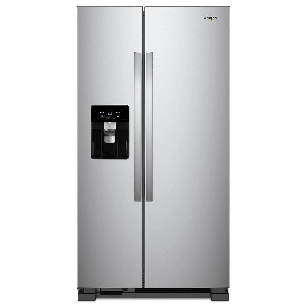 Whirlpool Wrs331sdh 33" Wide 21 Cu. Ft. Energy Star Certified Side By Side Refrigerator -