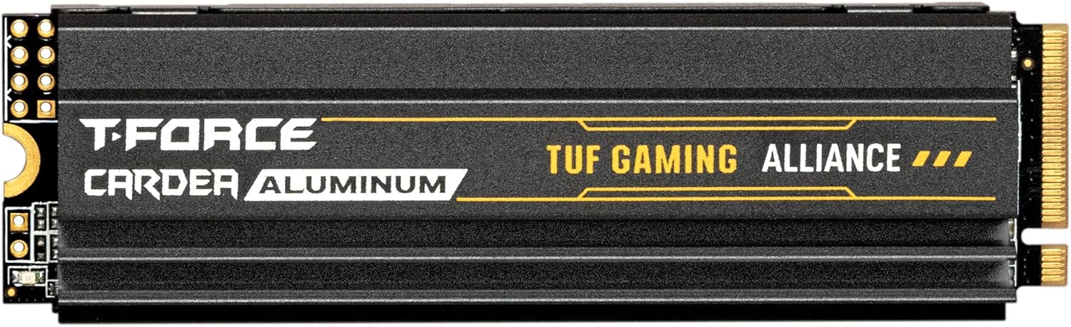 TEAMGROUP T-Force CARDEA Zero Z440 2TB DRAM SLC Cache, 3D TLC NAND, NVMe PCIe Gen4 M.2 2280 Gaming SSD Read/Write 5,000/4,400 MB/s TM8FP7002T0C311