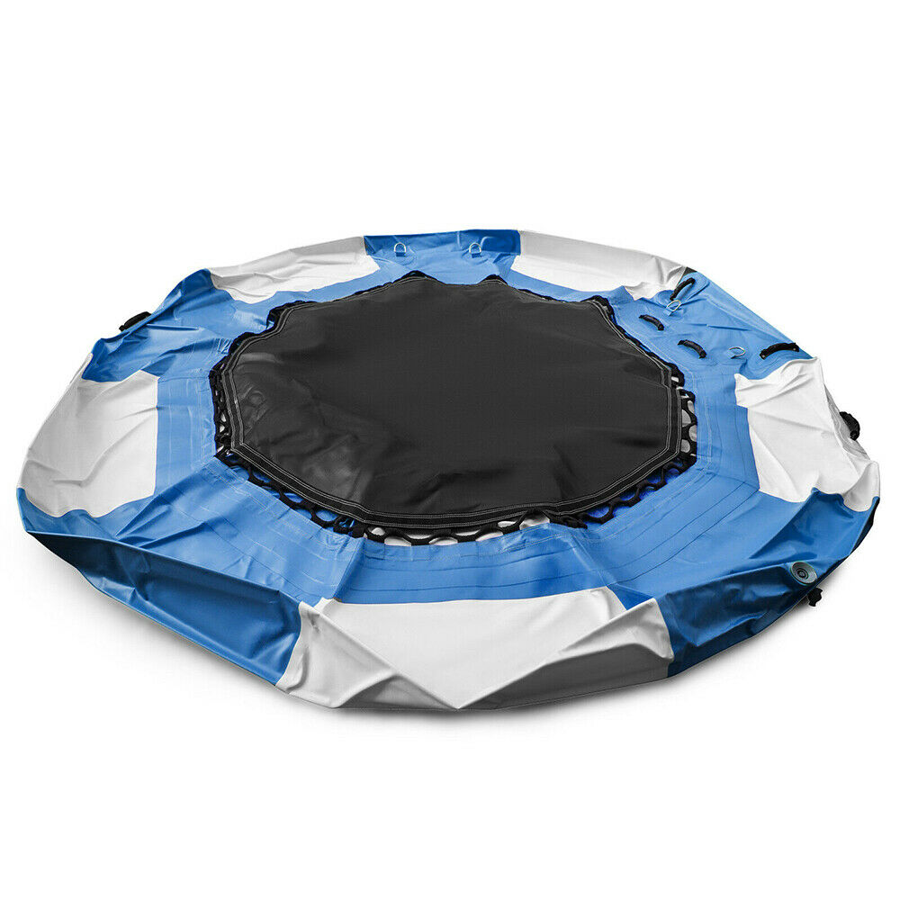 Wuzstar 17Ft Inflatable Water Trampoline Floating Jump Bounce Platform for Water Sport 400kg/ 880lb