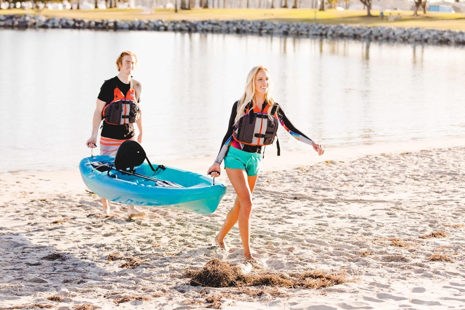 Lifetime Triton Sit-On-Top Kayak and Paddle, 10'