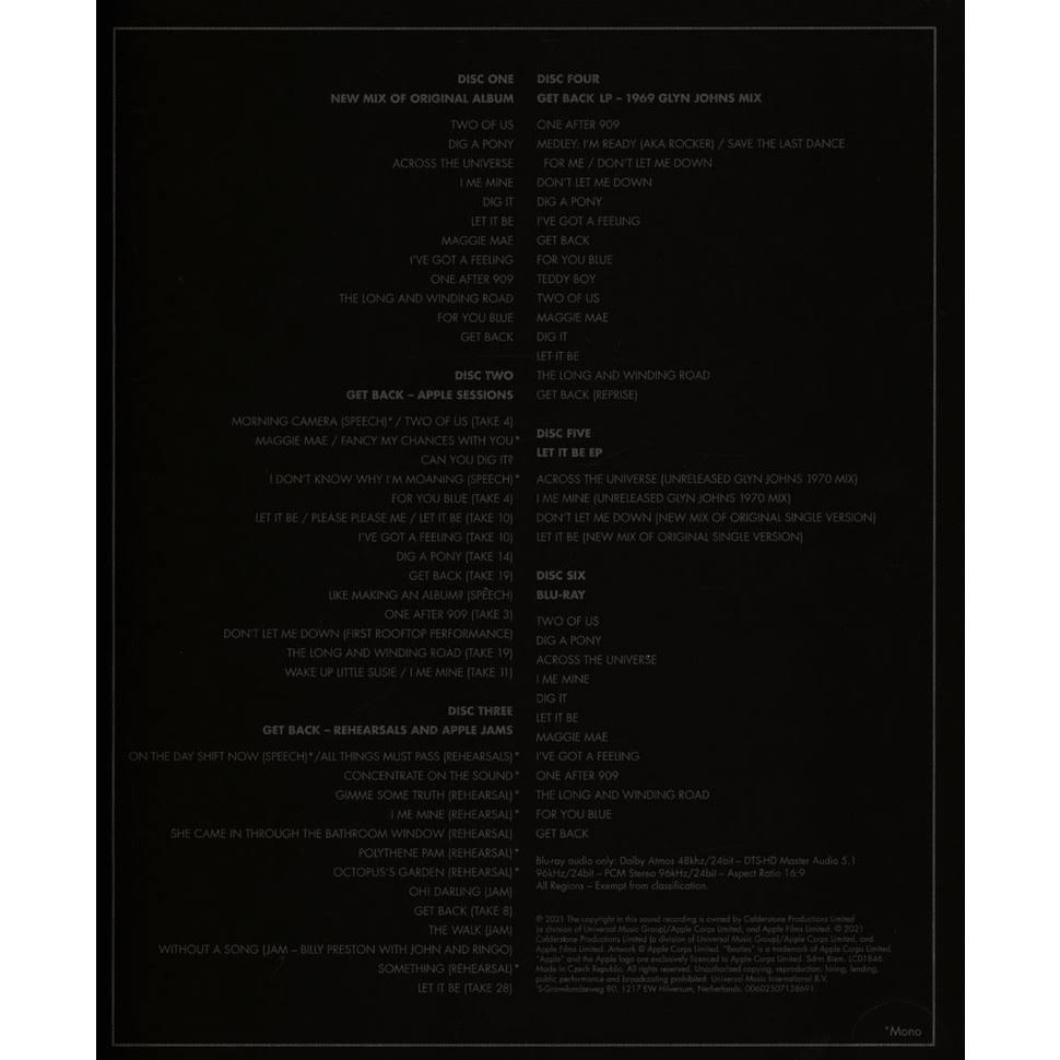 Let It Be - The Beatles [CD Super Deluxe Edition]