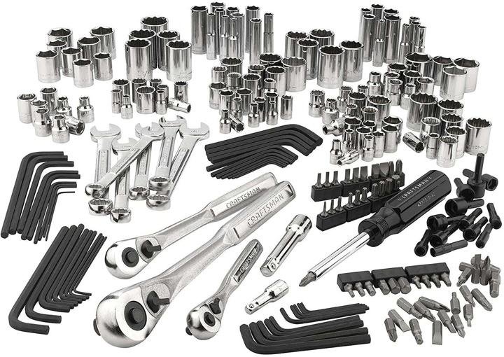 Craftsman 230-Piece Mechanics Tool Set, 50230, Silver, 1 Set