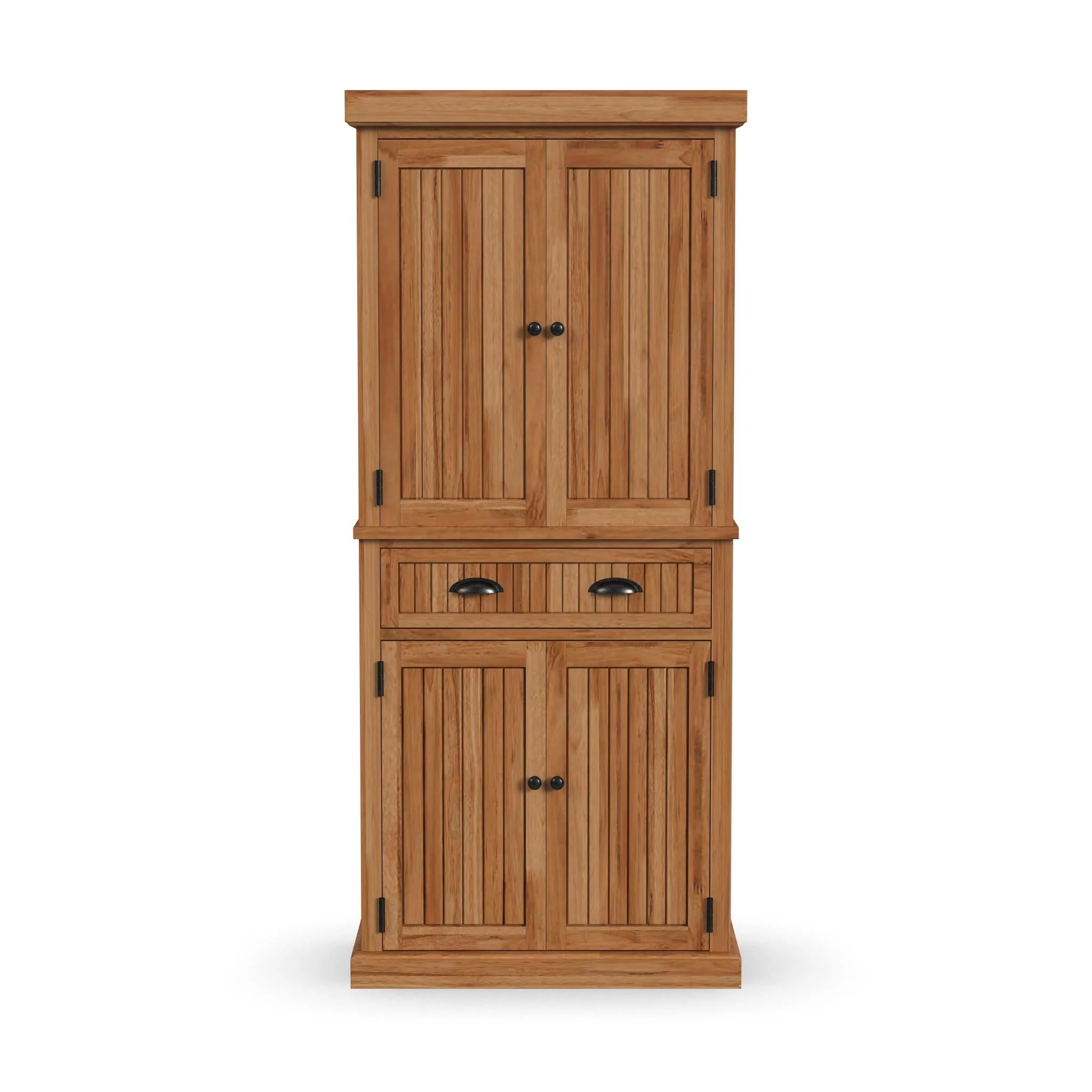 Homestyles Nantucket Wood Pantry in Brown