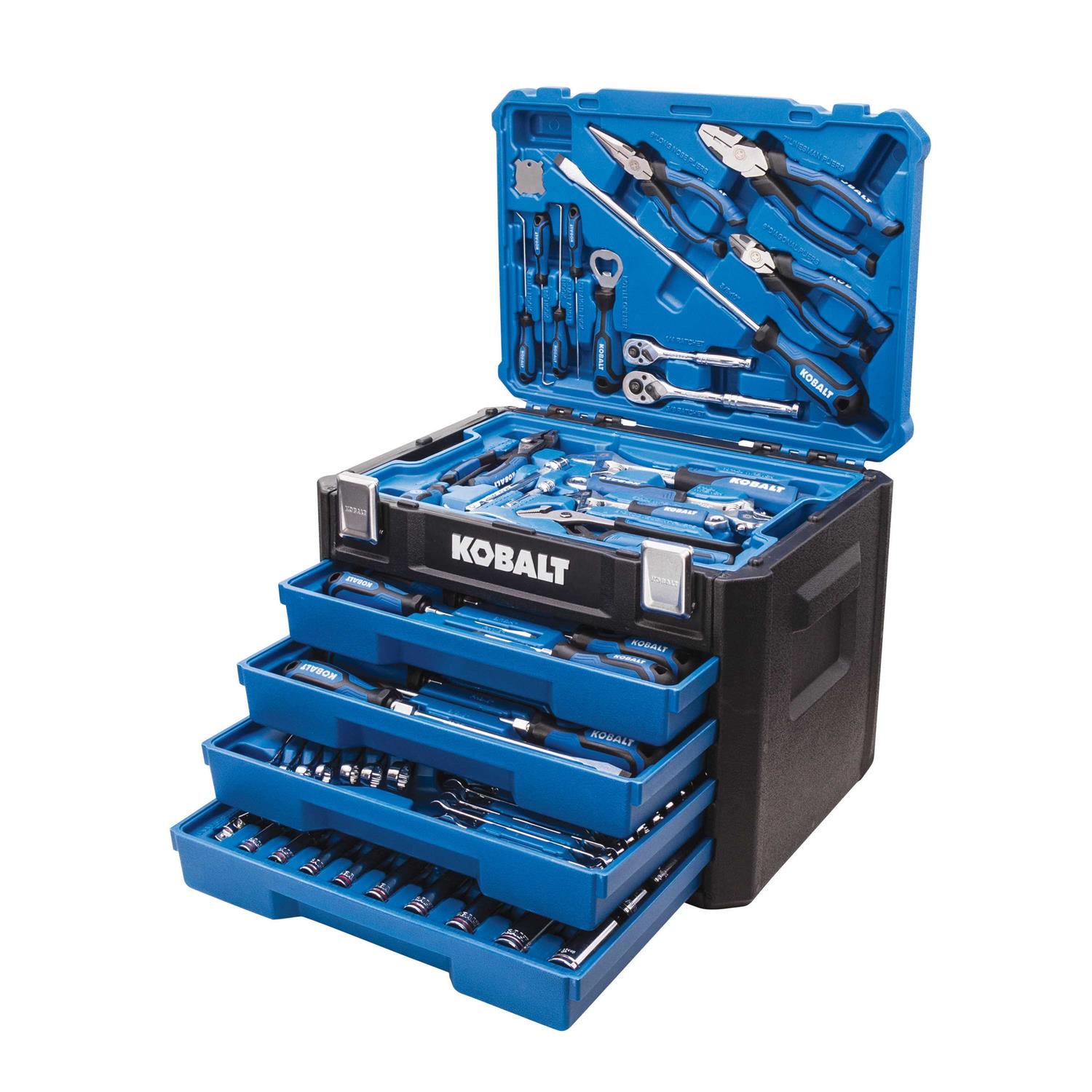 Kobalt 100-Piece Household Tool Set with Hard Case 89998