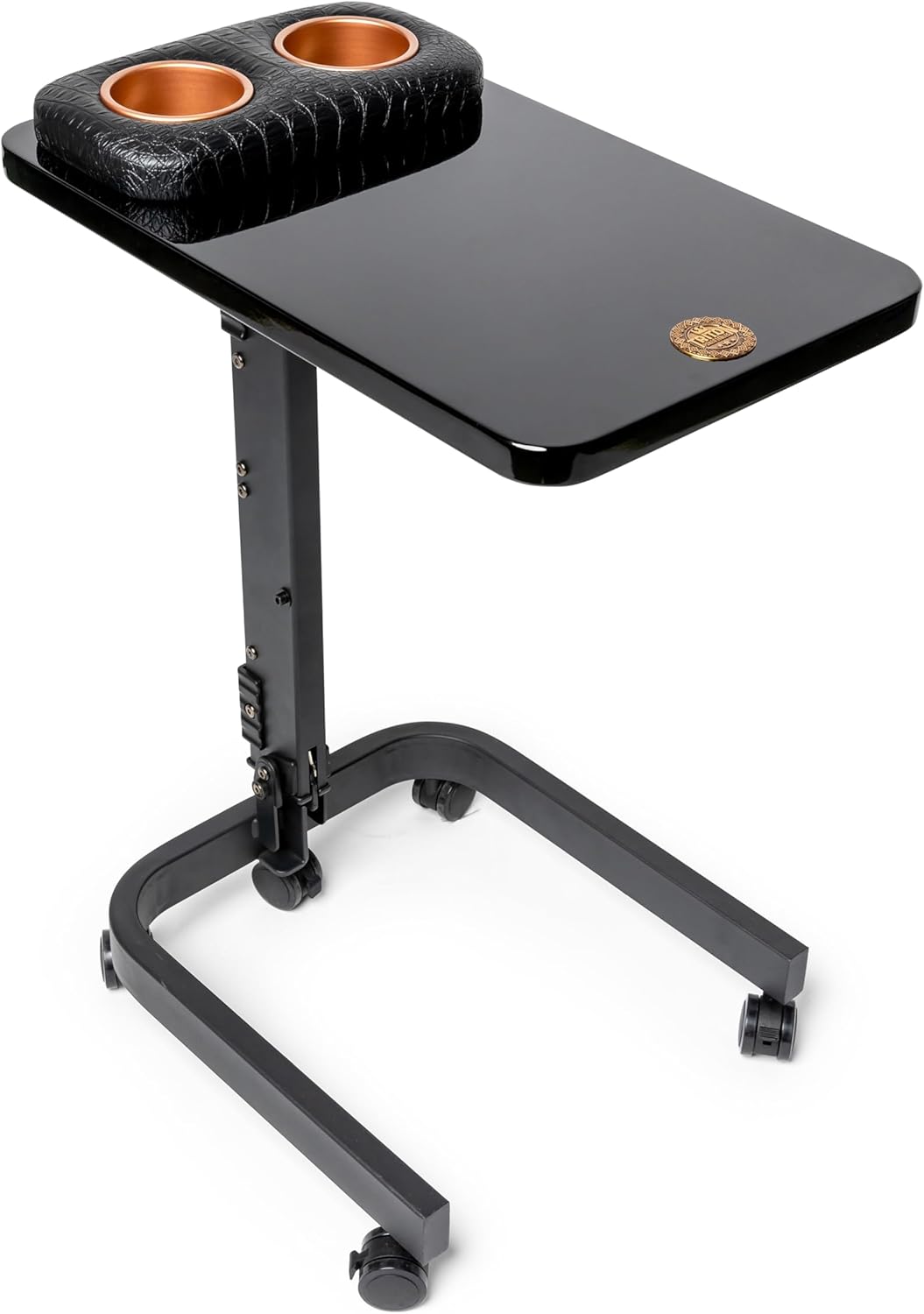 Triton Poker Side Tables - Foldable Poker Side Table with Luxurious Vegas Style - Perfect for Poker Nights