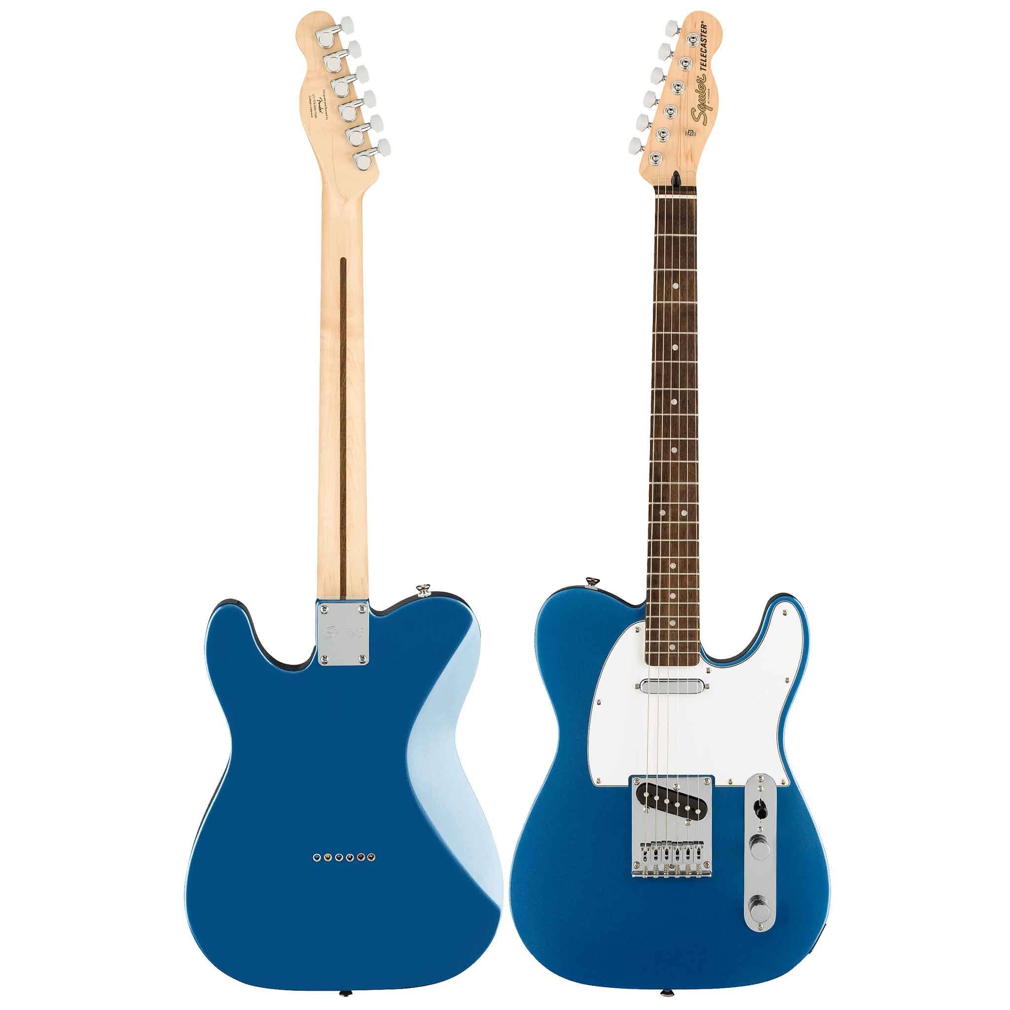 Squier Affinity Series Telecaster Electric Guitar Lake Placid Blue
