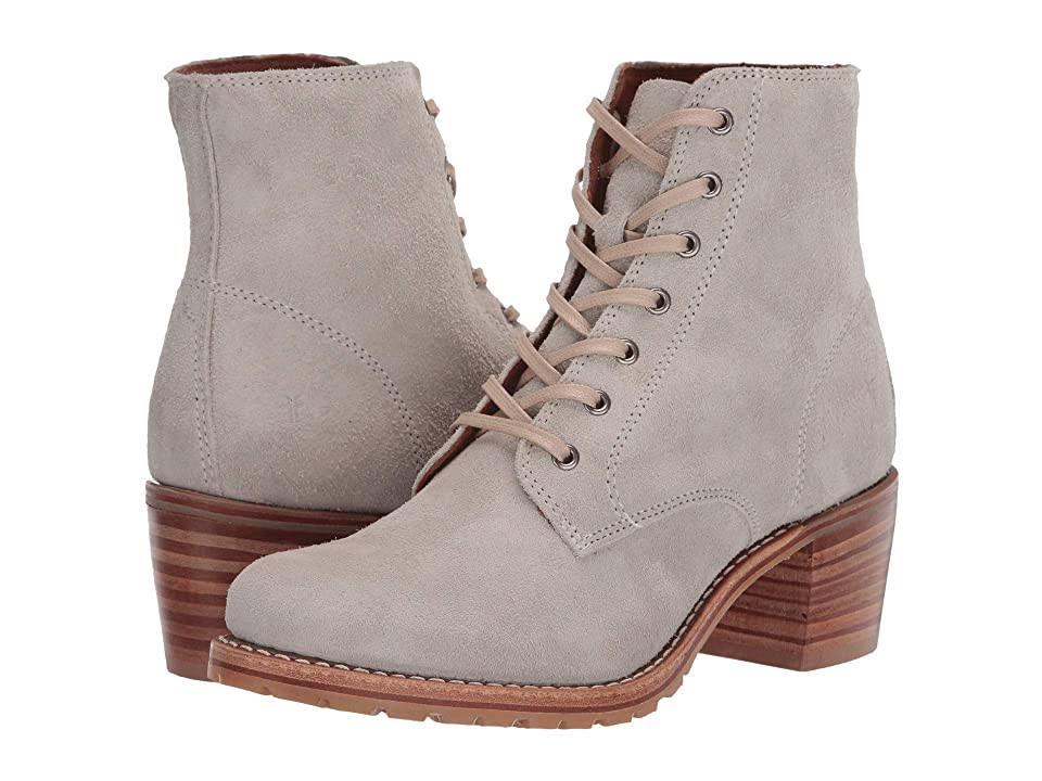 Frye | Sabrina 6g Lace Up | 9 US | White Sky