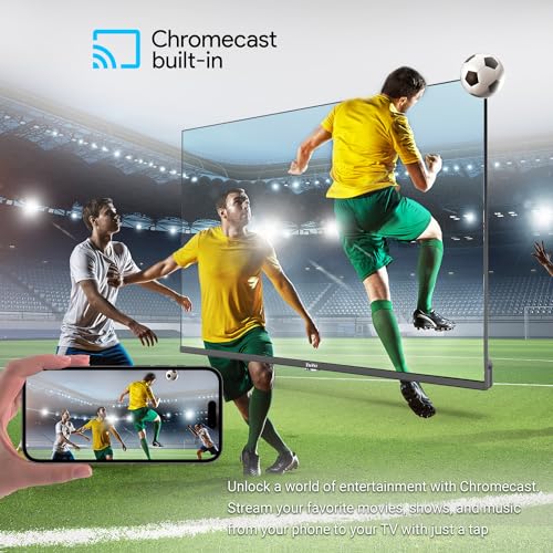 TuTu Google Smart TV Widescreen High Definition Slim Design
