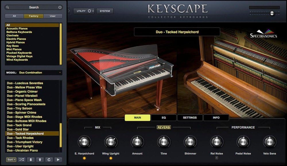 Spectrasonics Keyscape Virtual Keyboard Collection