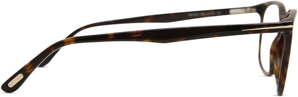 Tom Ford FT 5505 052 Dark Havana Plastic Square Eyeglasses 52mm
