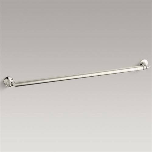 KOHLER K-11875-SN Traditional 36 In. Grab Bar, Vibrant Polished Nickel