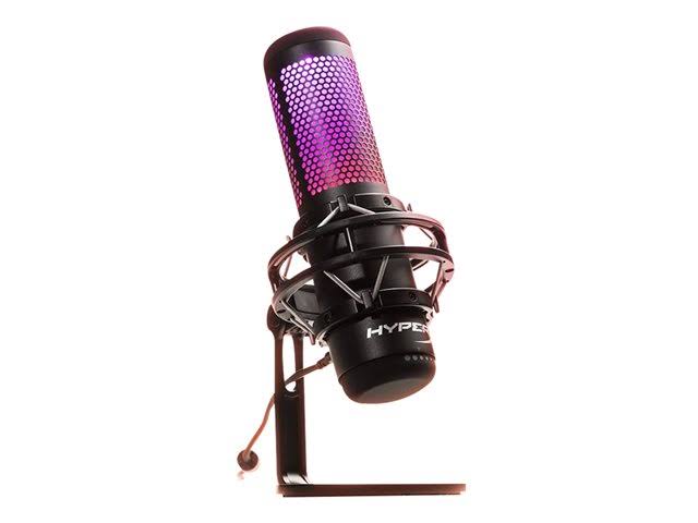 HyperX QuadCast S RGB USB Condenser Microphone - Black