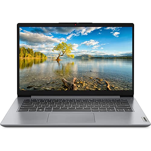 Lenovo 2023 Newest Ideapad 1i Laptop, 14 Inch Display, Intel Core i3-1215U Processor, 12GB RAM, 512GB SSD, Intel UHD Graphics, Bluetooth, Webcam, Wi-Fi, Windows 11 in S Mode, Bundle with Cefesfy