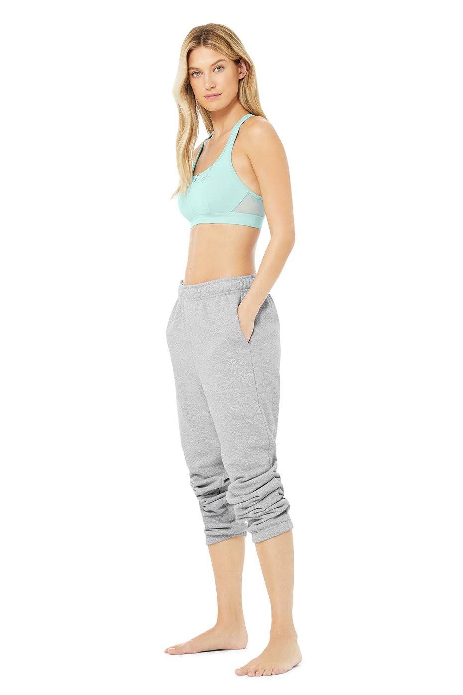 Accolade Sweatpant in Dove Grey Heather, Size: Small | Alo Yoga