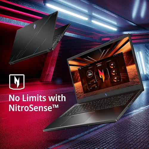 acer 2024 Newest Nitro V 15 Gaming Laptop, 15.6" 144Hz FHD IPS Display, Intel 10-Core i7-13620H, NVIDIA GeForce RTX 4060, 32GB DDR5 RAM, 1TB SSD, Microsoft Office Lifetime License & Windows 11 Pro